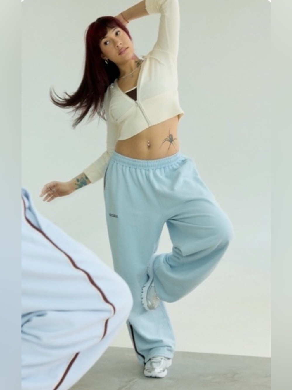 Urban Outfitters Iets Frans… Harri Wide-Leg Joggers – Size M